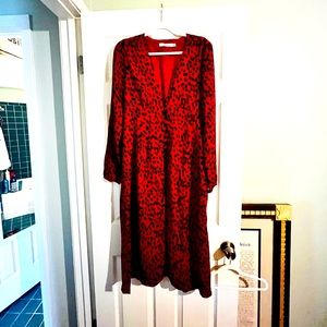 Fun Red JustFab Dress Never Worn